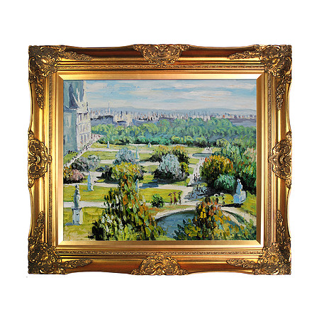 The Tuileries by Claude Monet